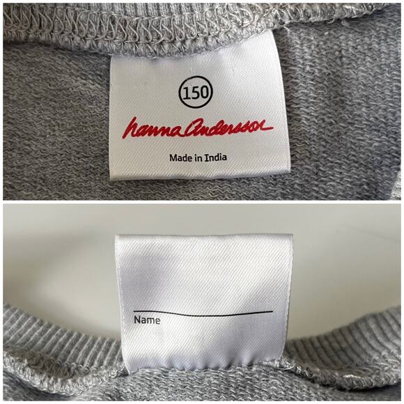 Hanna Andersson Kids Embroidered Sweatshirt Pullover Outdoors Nature Size 150/12 - Picture 7 of 13